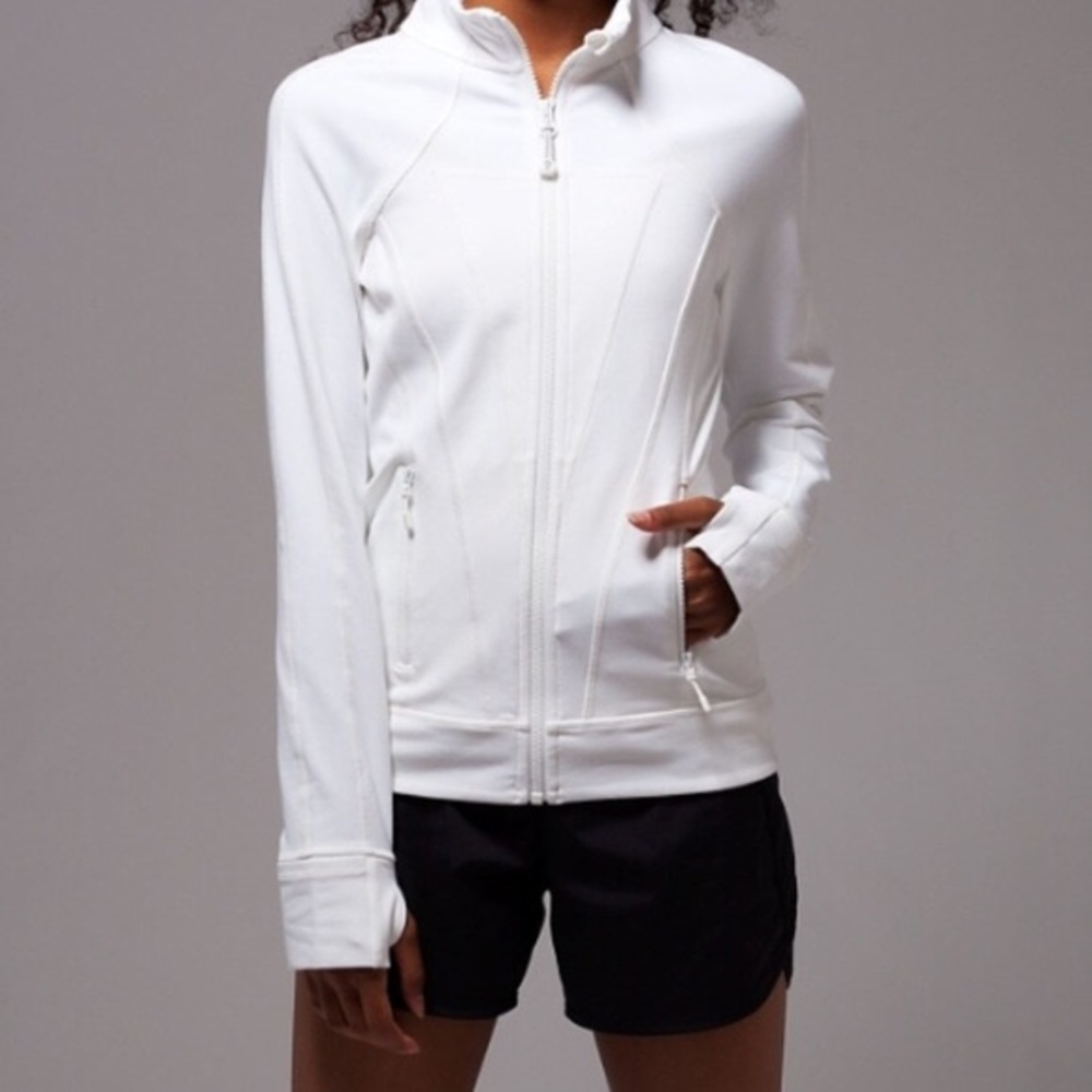 Ivivva Perfect Your Practice White Jacket